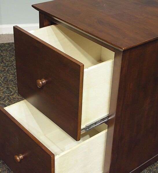 Parawood File Cabinet, Espresso