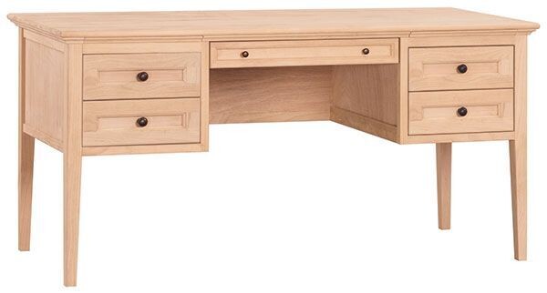 Alder McKenzie 4 Drawer Desk