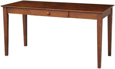 Parawood 60 Inch Writing Table, Espresso Parawood 60 Inch Writing Table, Espresso