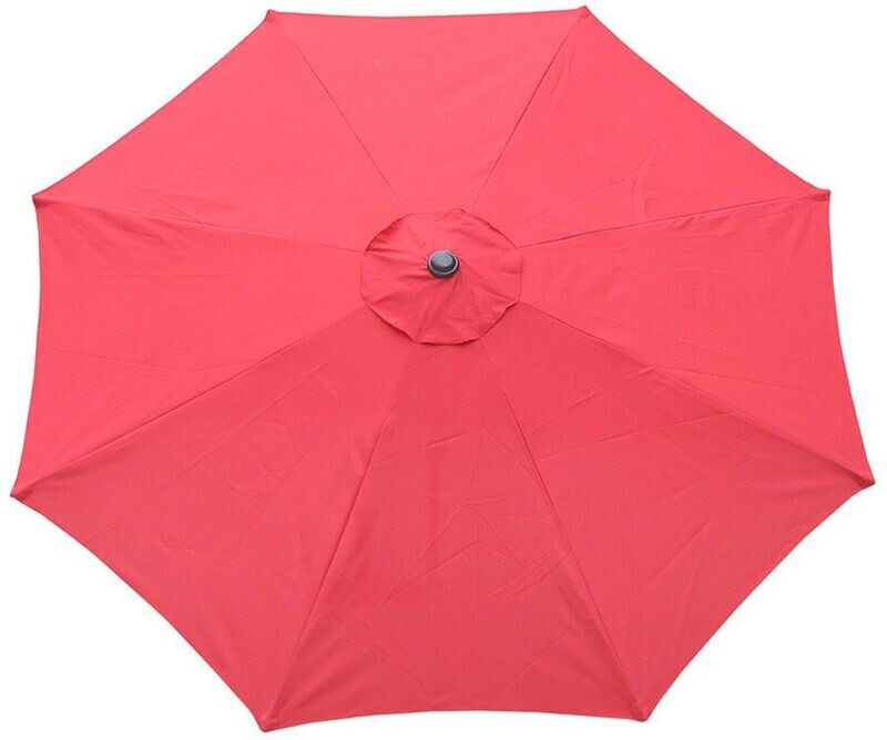 Autumn Red 9 Foot Diameter Umbrella with Tilt