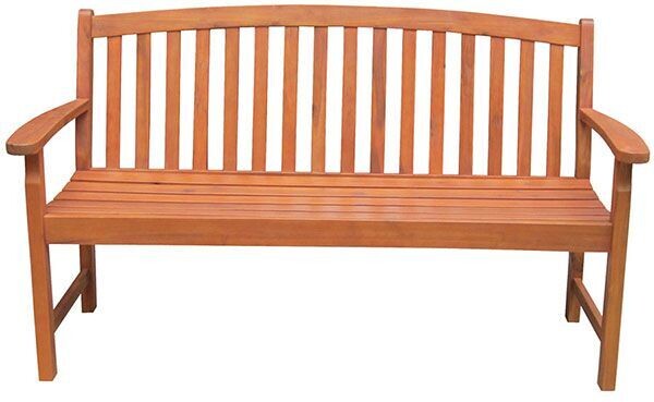 Acacia Oiled 3 Seater Bench