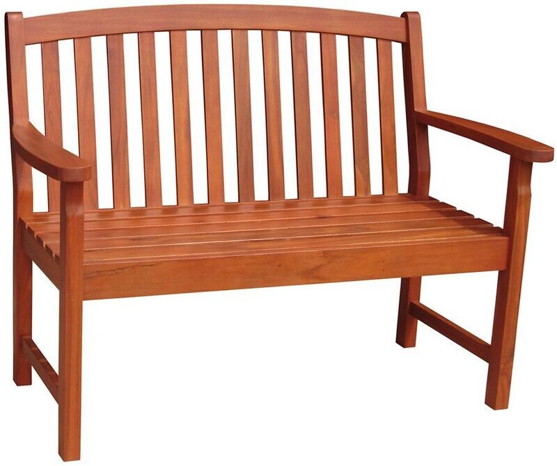 Acacia Oiled 2 Seater Bench