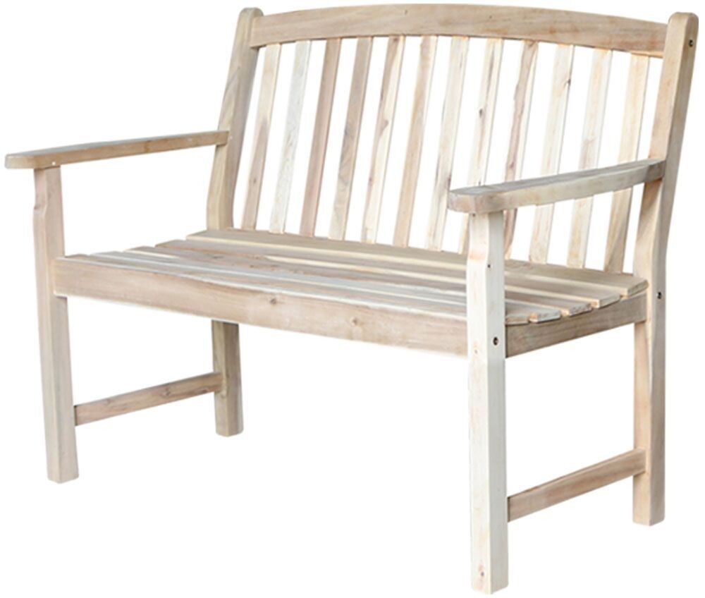 Outdoor Slatback Bench