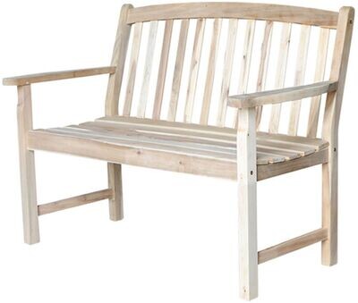 Outdoor Slatback Bench
