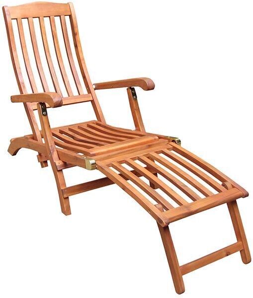 Acacia Oiled Steamer Chair