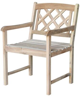 Outdoor X-Back Arm Chair
