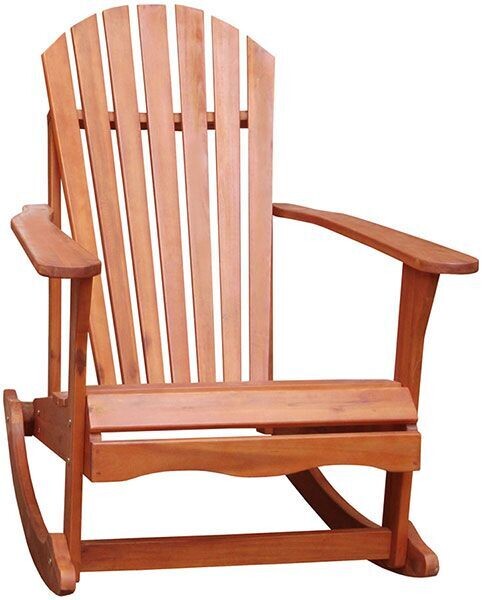 Acacia Oiled Adirondack Rocker