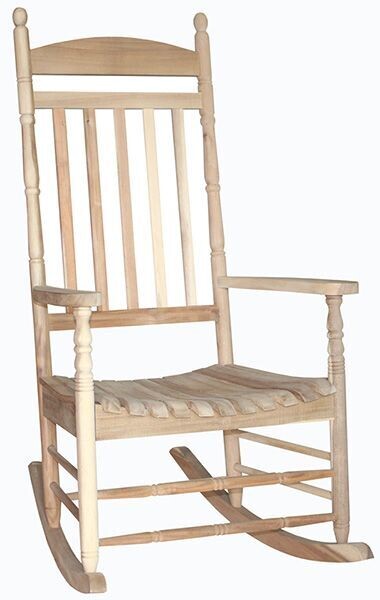 Acacia Unfinished Jumbo Rocker