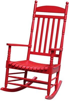 Acacia Red Charleston Rocker