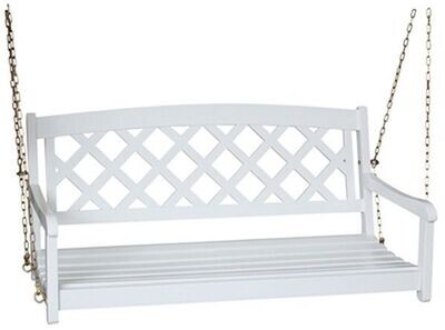 Acacia White X-Back Swing