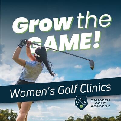 Women's Clinic Wednesday's May 27, June 3, 10 and 17th @ 9am