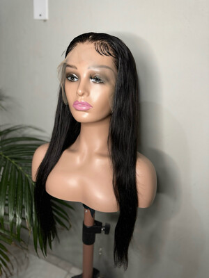 24” Straight Frontal Wig