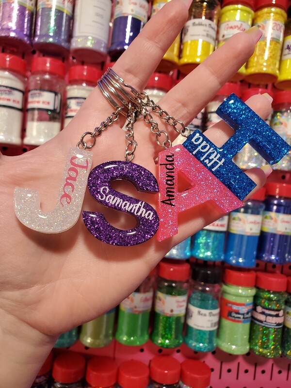 Custom Letter Keychain