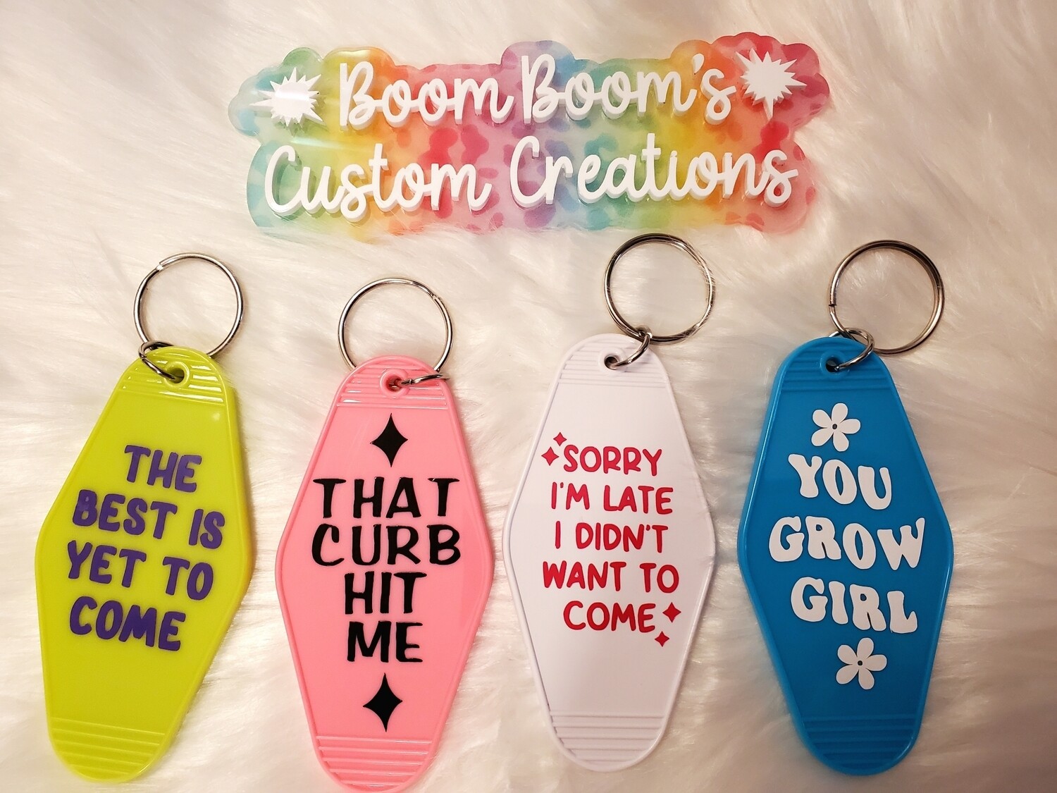 Retro Style Keychain