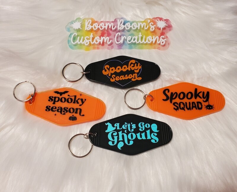 Halloween Retro Keychain