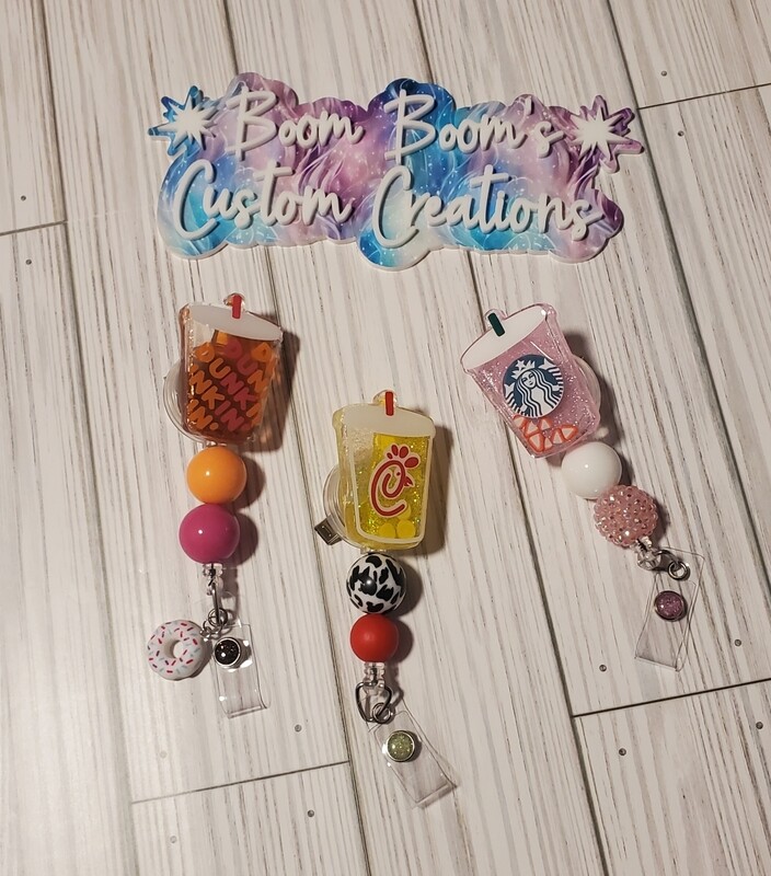 Drink Badge Reel