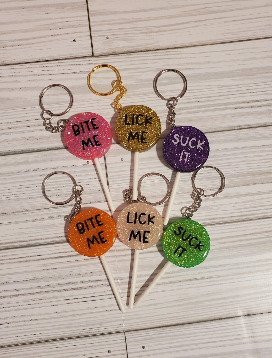 Lollipop Keychain