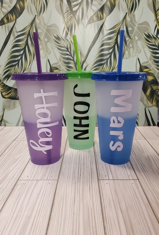 Color Changing 24oz Tumbler