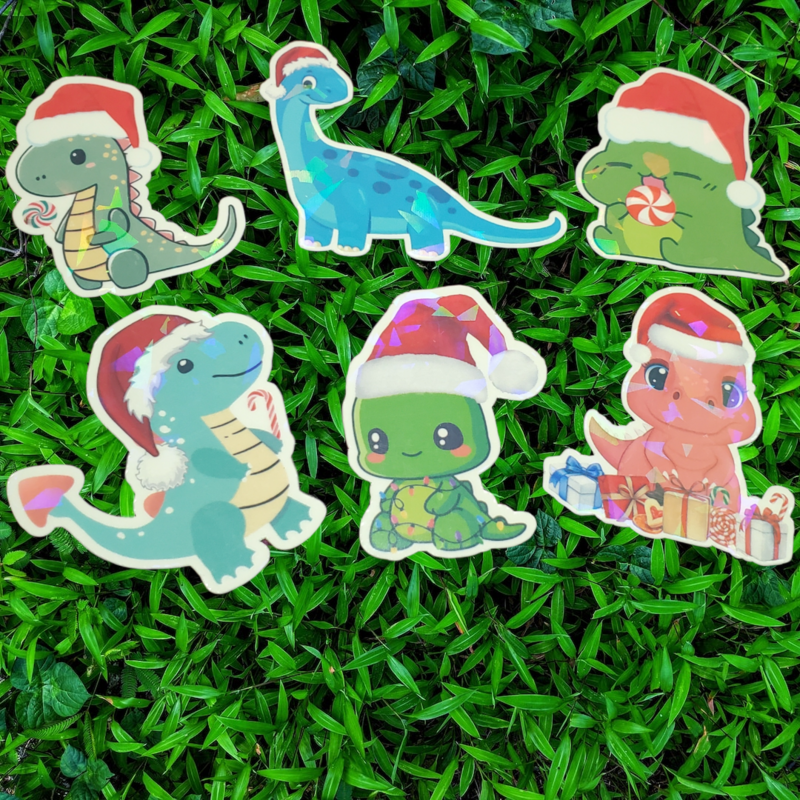 Cute Dino Christmas