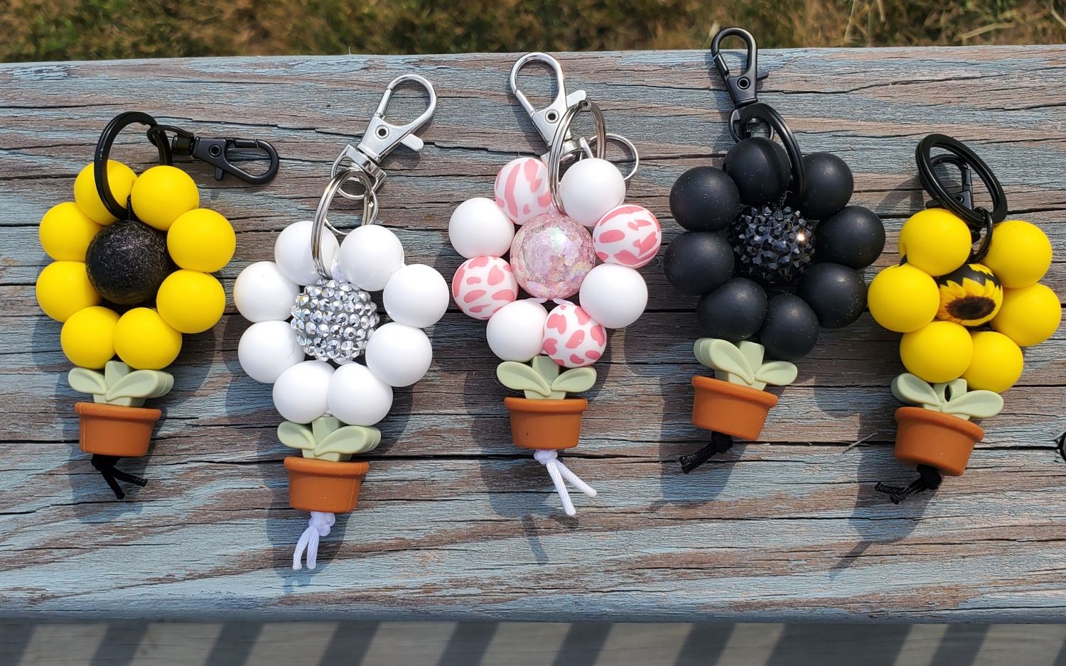 Flowerpot Keychain