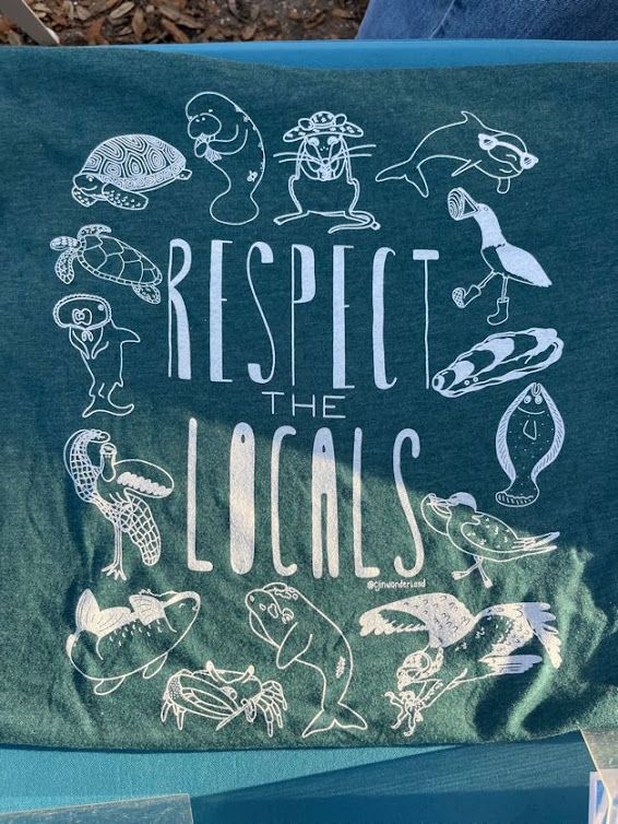 Respect the Locals T shirt