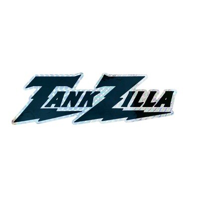 Sticker black holographic