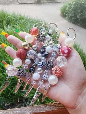 Large Beaded Blunt Clip
