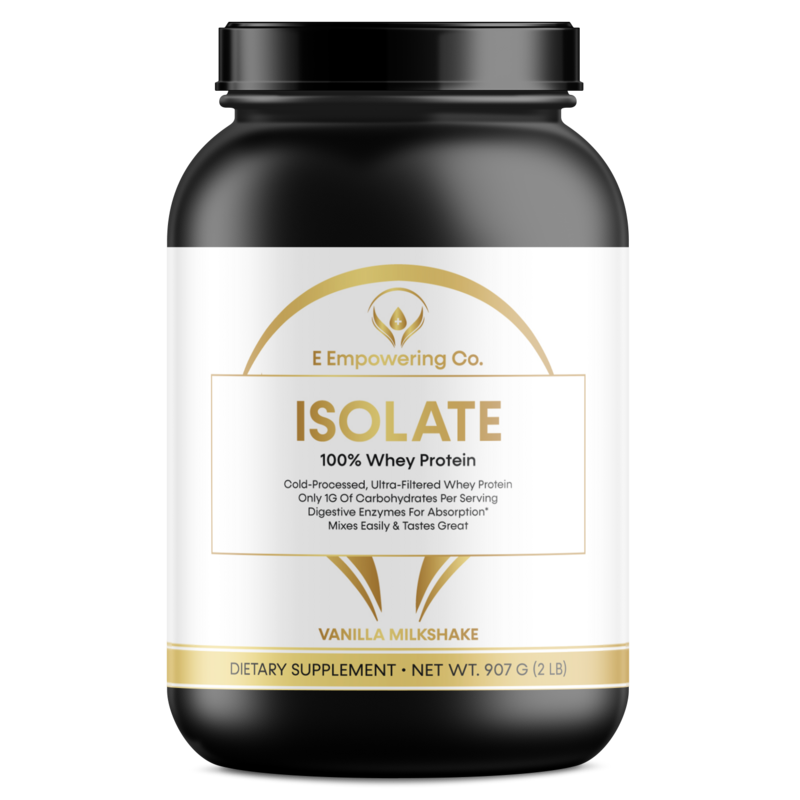 100% Whey Isolate Protein Vanilla