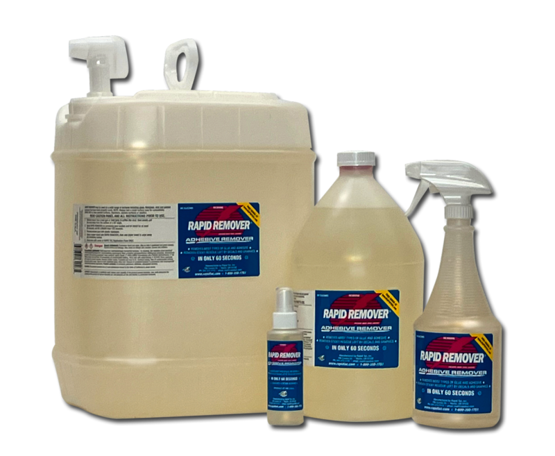 Rapid Remover Adhesive Remover