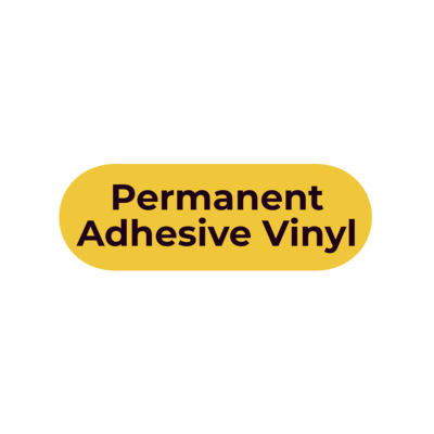 Permanent Adhesive Vinyl