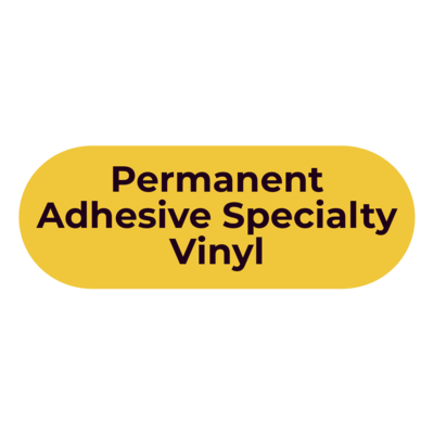 Permanent Adhesive Specialty Vinyl
