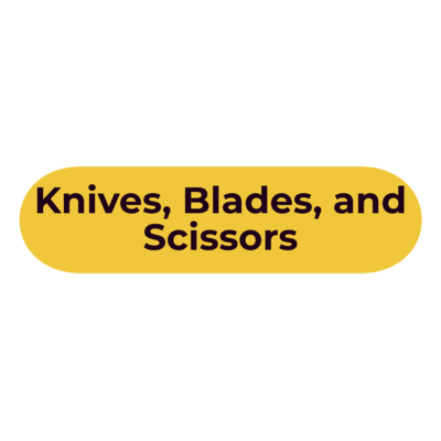 Knives, Blades, and Scissors