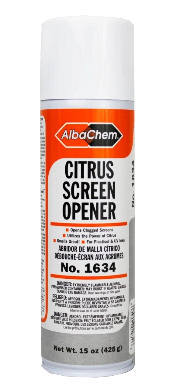 AlbaChem #1634 Citrus Screen Opener 15 ounce