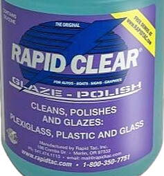 Rapid Clear Glaze and Polish Fluid