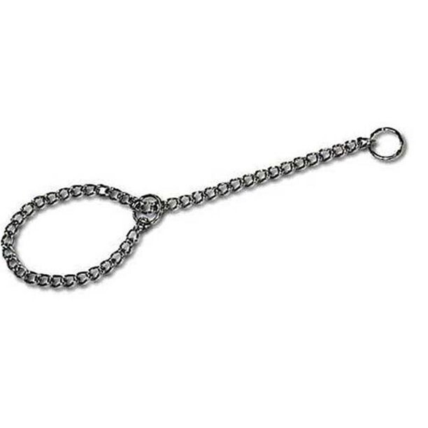 Chrome Plated Choke Chain Multi Sizes 10&quot;-18&quot;