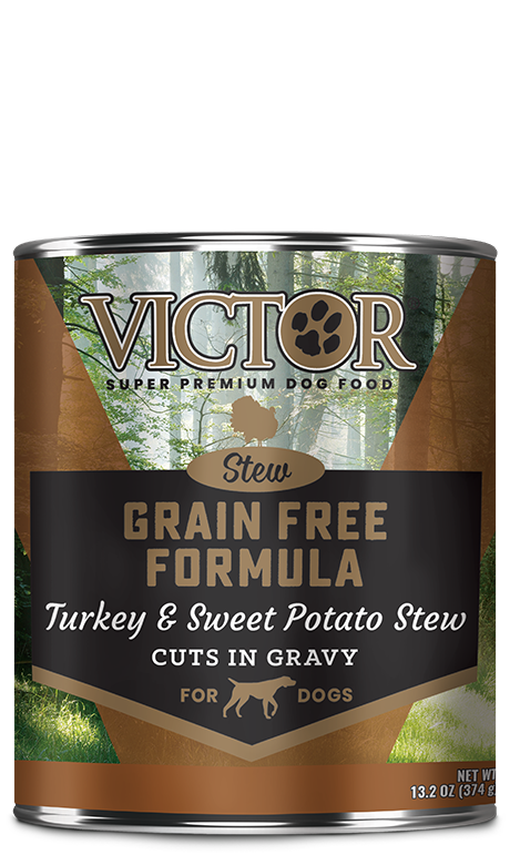 Victor Grain Free Formula Turkey and Sweet Potato Cuts in Gravy  (Victor)