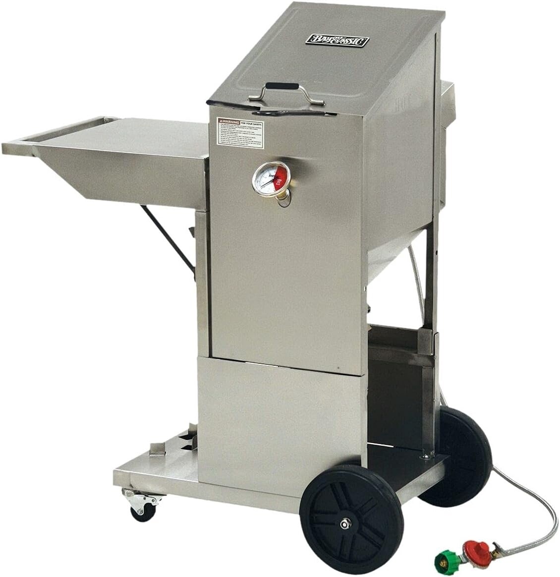 4-gal Stainless  Fryer with Cart