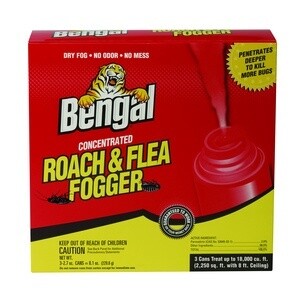 Bengal Roach &amp; Flea Fogger  - 2.7 OZ