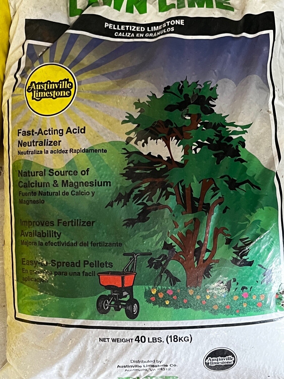 Lawn Lime Pelletized