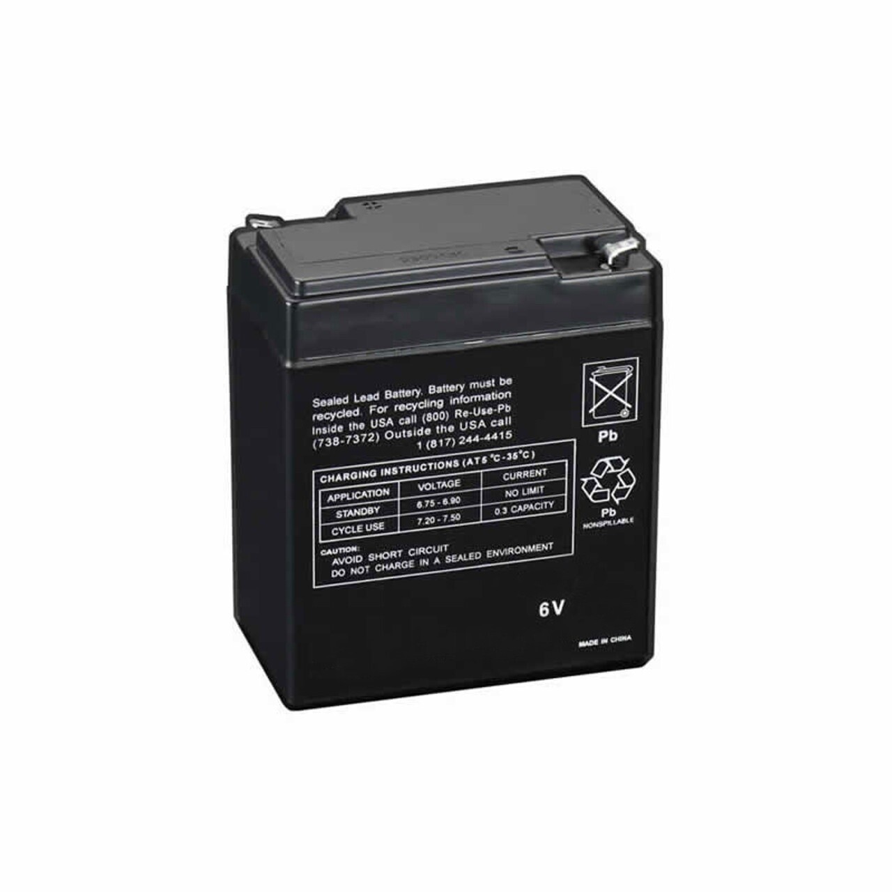 6 Volt Heavy-Duty Rechargeable Battery