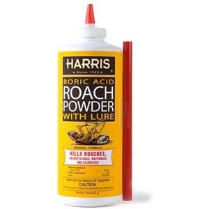 Boric Acid Roach Powder with Lure 16 oz
