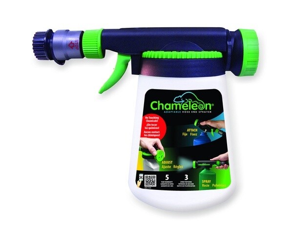CHAMELEON ADAPTABLE HOSE END SPRAYER 32-OZ