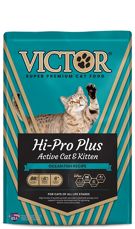 Hi-Pro Plus Cat  (Victor), Size: 15LB