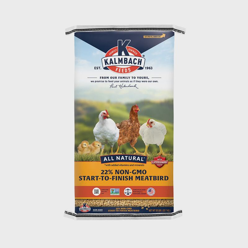 22% Start-To-Finish Meatbird (Non-GMO)