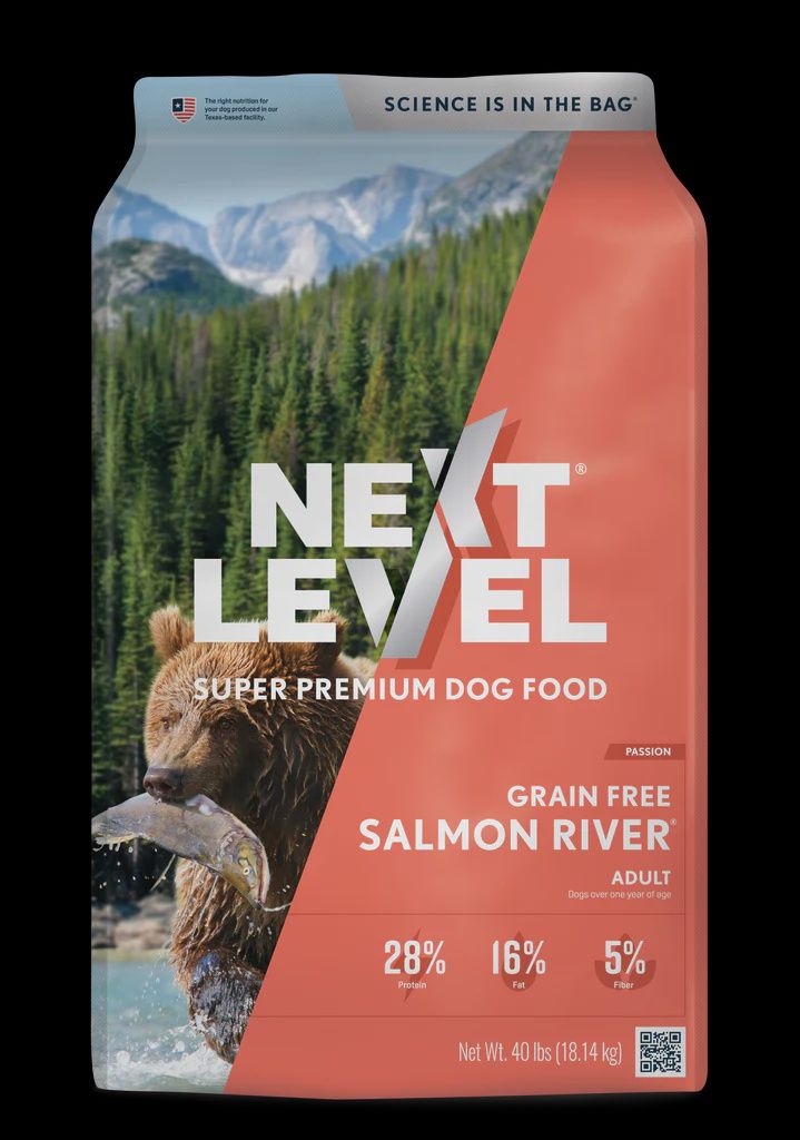 Grain Free Salmon (Next Level), Size: 40LB