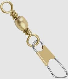 Barrel Swivel with Safety Snap 12pk