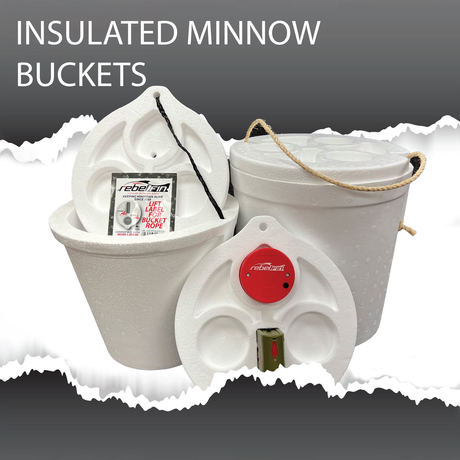 Styrofoam Minnow Bucket
