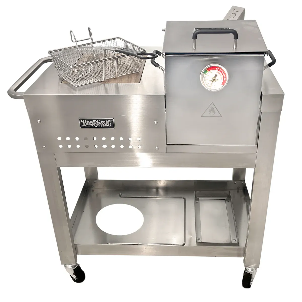 2.5-gal Stainless  Fryer Workstation