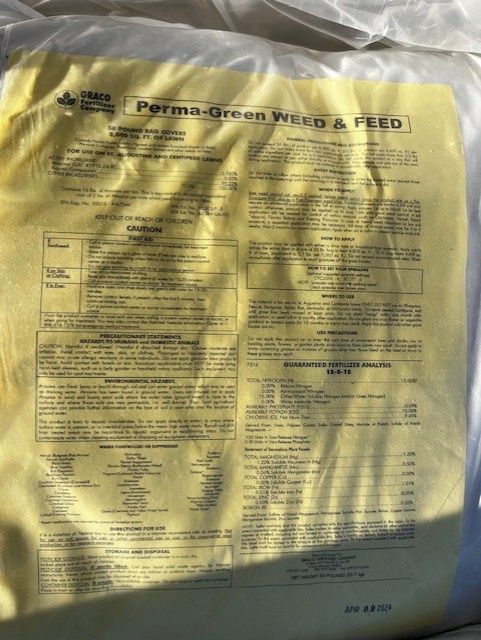 Graco Weed &amp; Feed 15-0-15 w/Atrazine