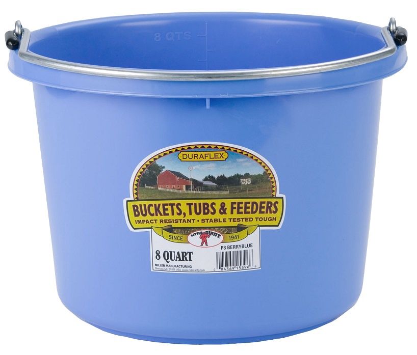 8 Quart Utility Pail, Colour: Blue Berry